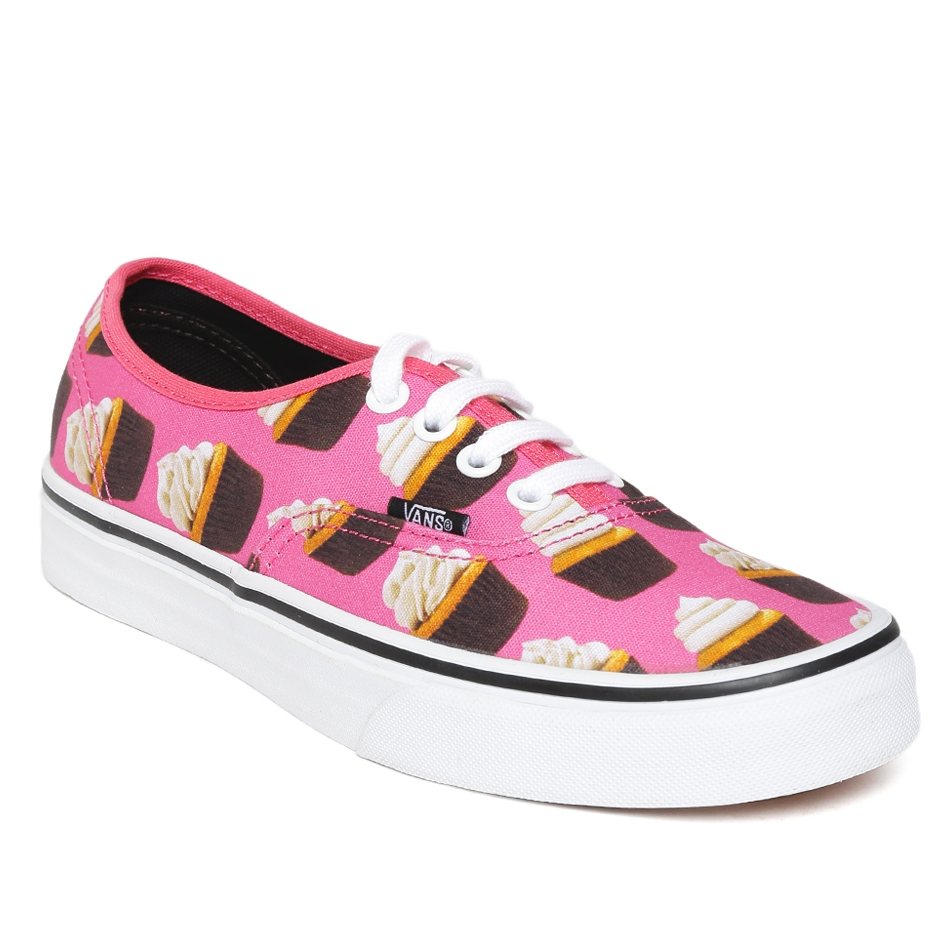 Vans Authentic Late Night Hot Pink Cupcakes