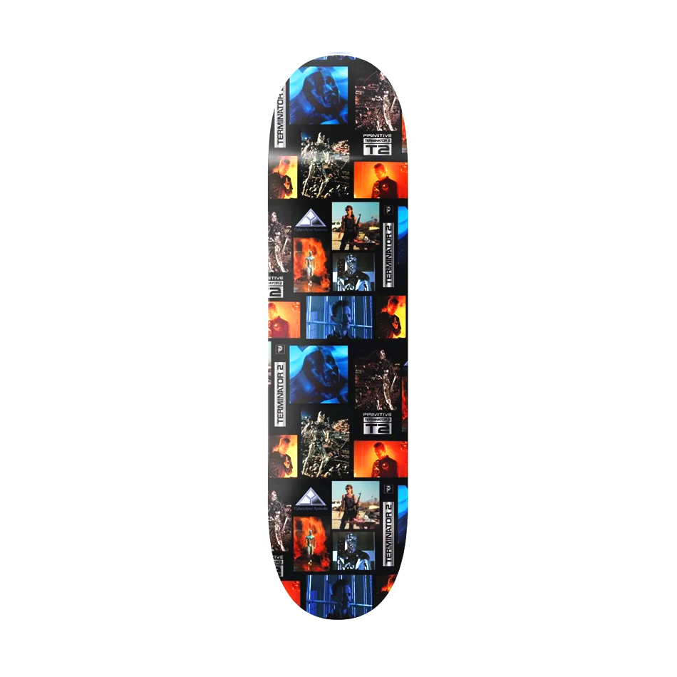 Primitive Team Scenes Terminator 2 Skateboarding Deck