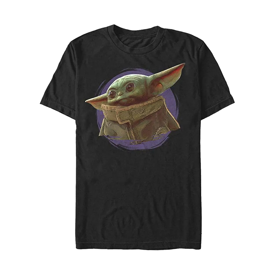 T Shirt Star Wars the Mandalorian Black