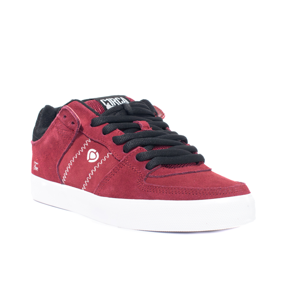 Circa Tre Russet Brown Black White Suede