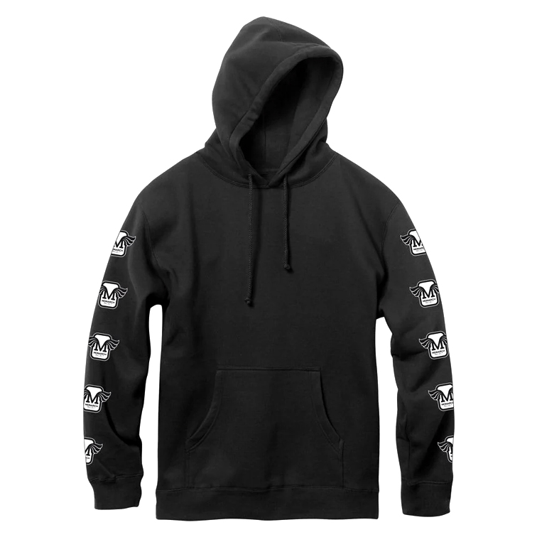 Hoodie Monarch Horus Gradient Black