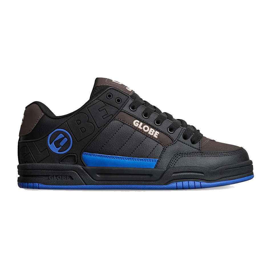 Globe Tilt Black Tan Cobalt