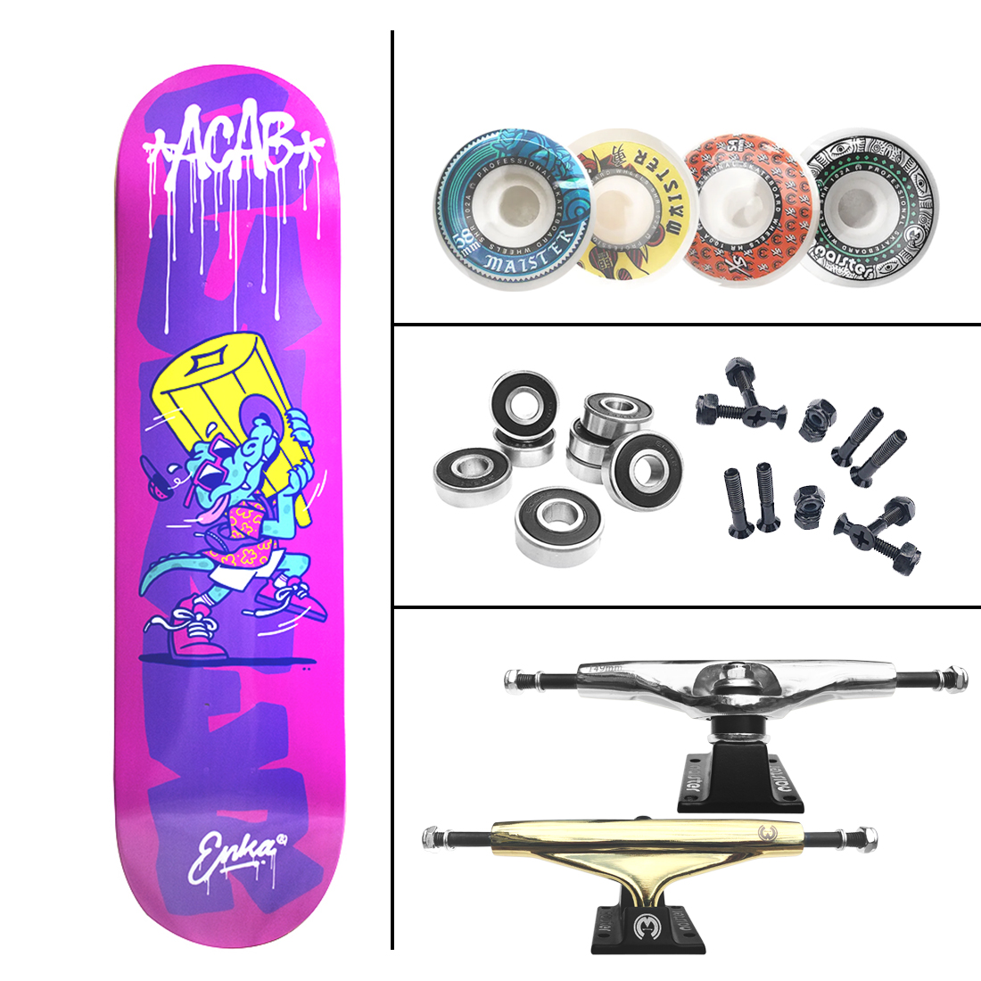Bunker x Enka Pink Deck x Completa