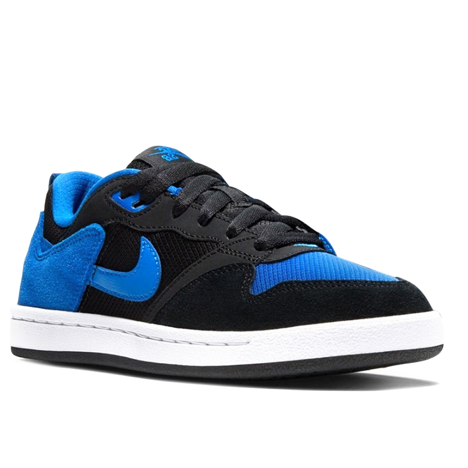 Nike Sb Alleyoop Skate Shoe Black Royal Blue white