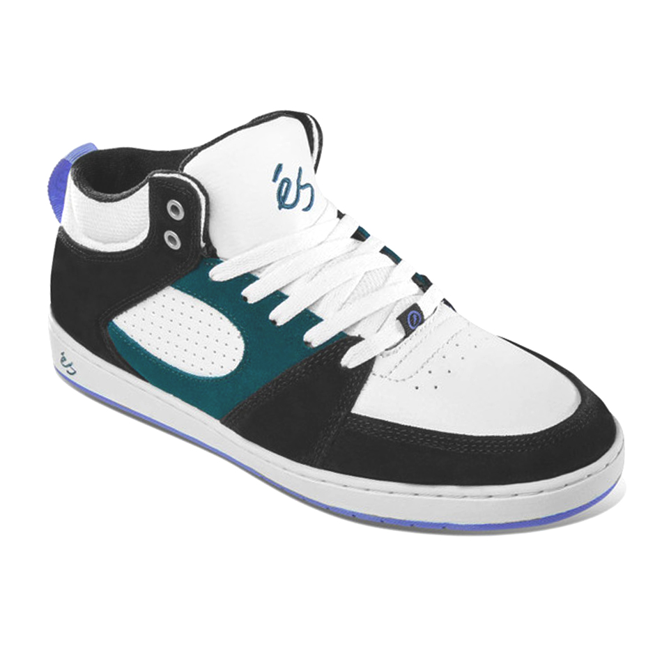 eS Accel Slim Mid Black White Green