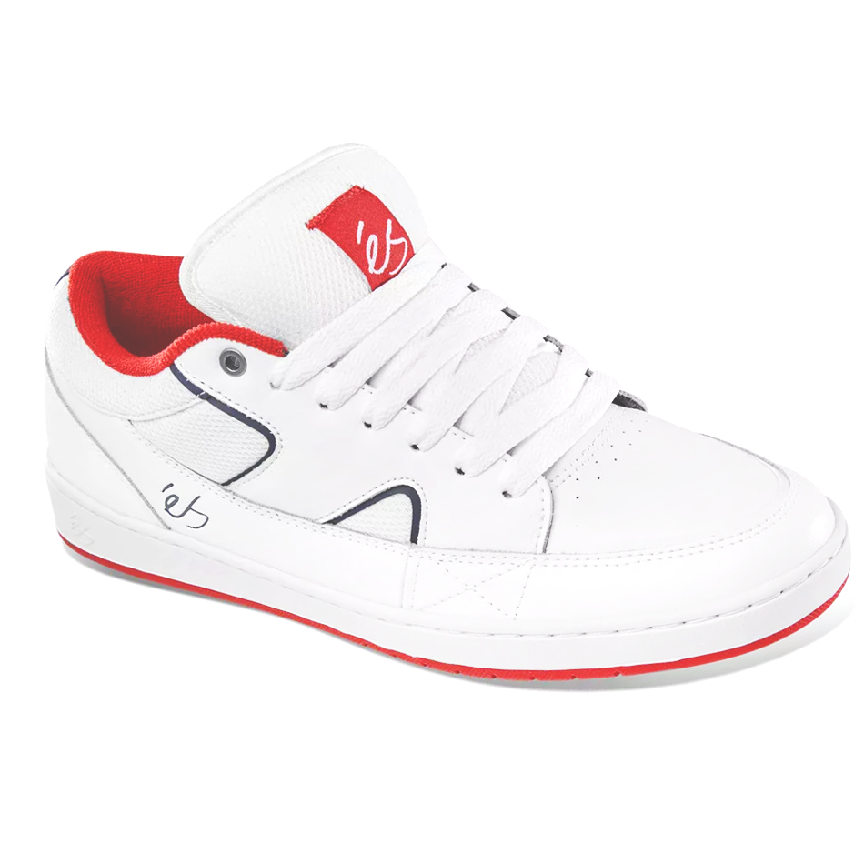 eS Sophisto White Navy Red
