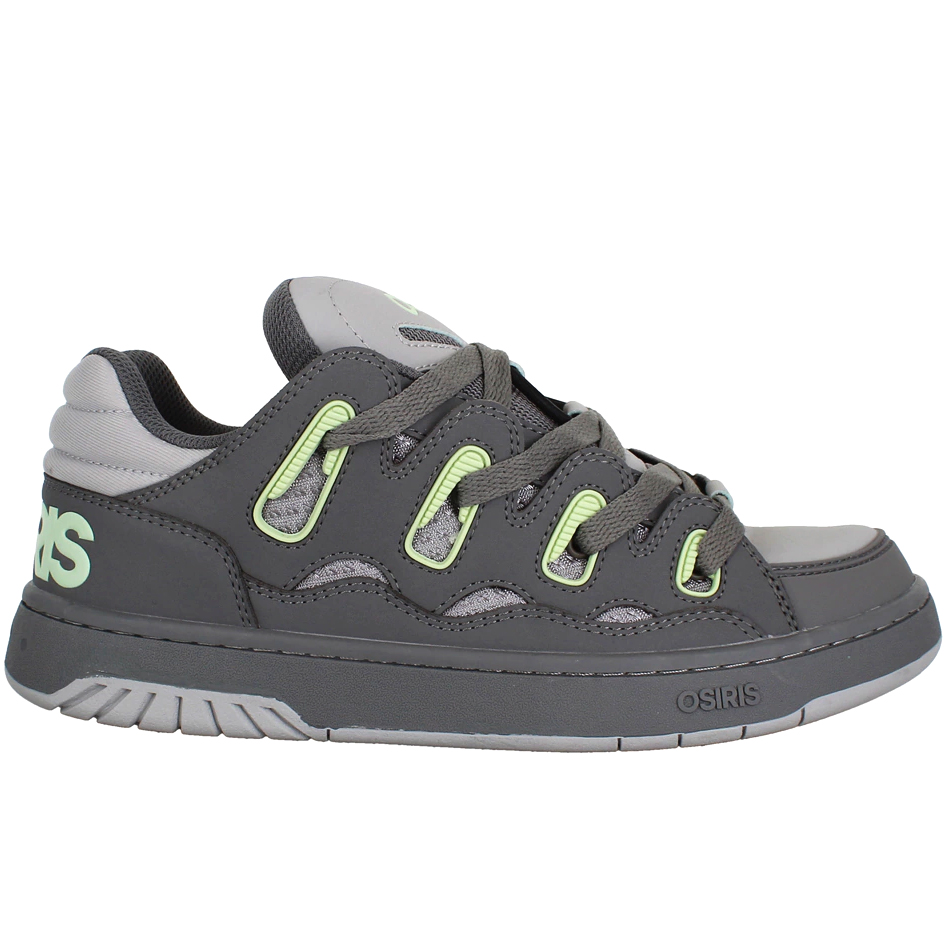 Osiris D3 S Charcoal Lt Green Grey