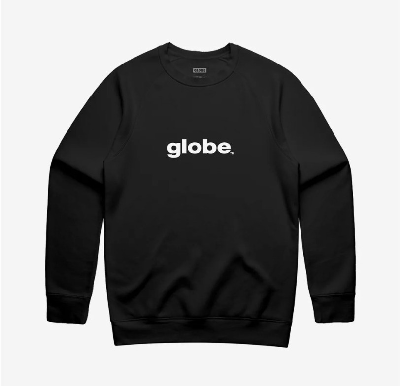 Hoodie Globe Og Crew Black