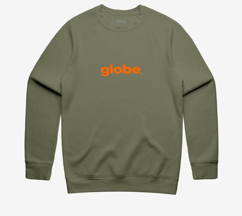Hoodie Globe Crew Olive