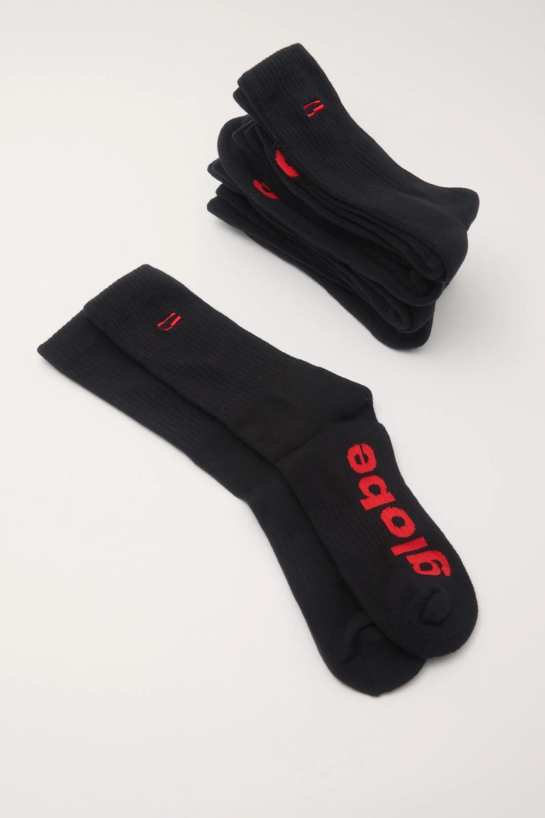 Medias Globe Crew Logo Black