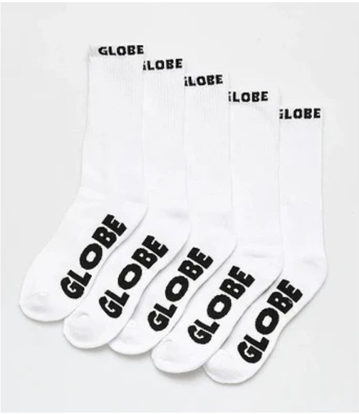 Medias Globe Crew Sport White