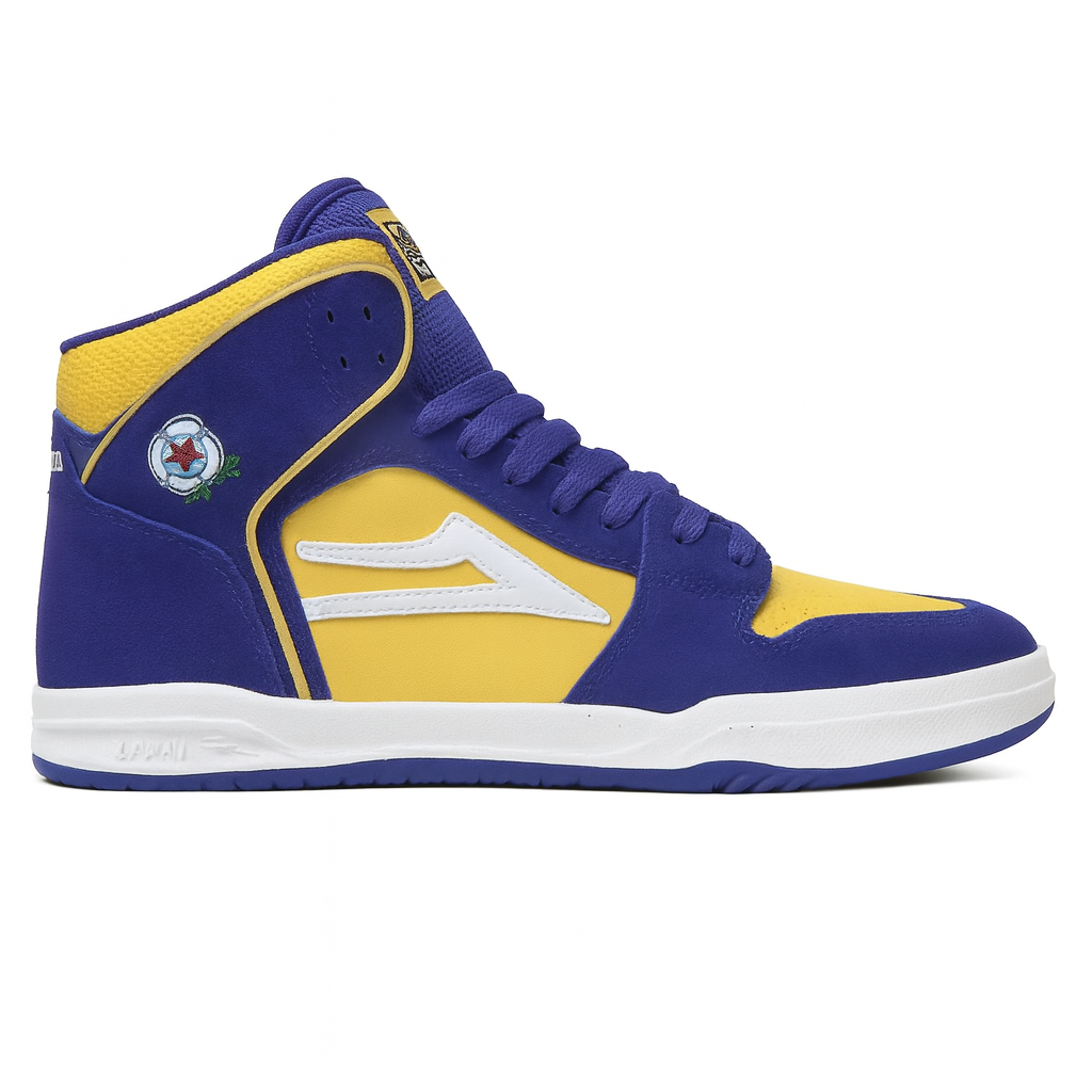 Lakai Telford Smu Blue Yellow Suede