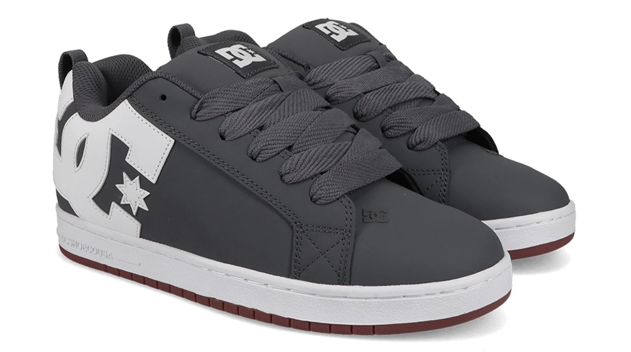 DC Court Graffik Grey White