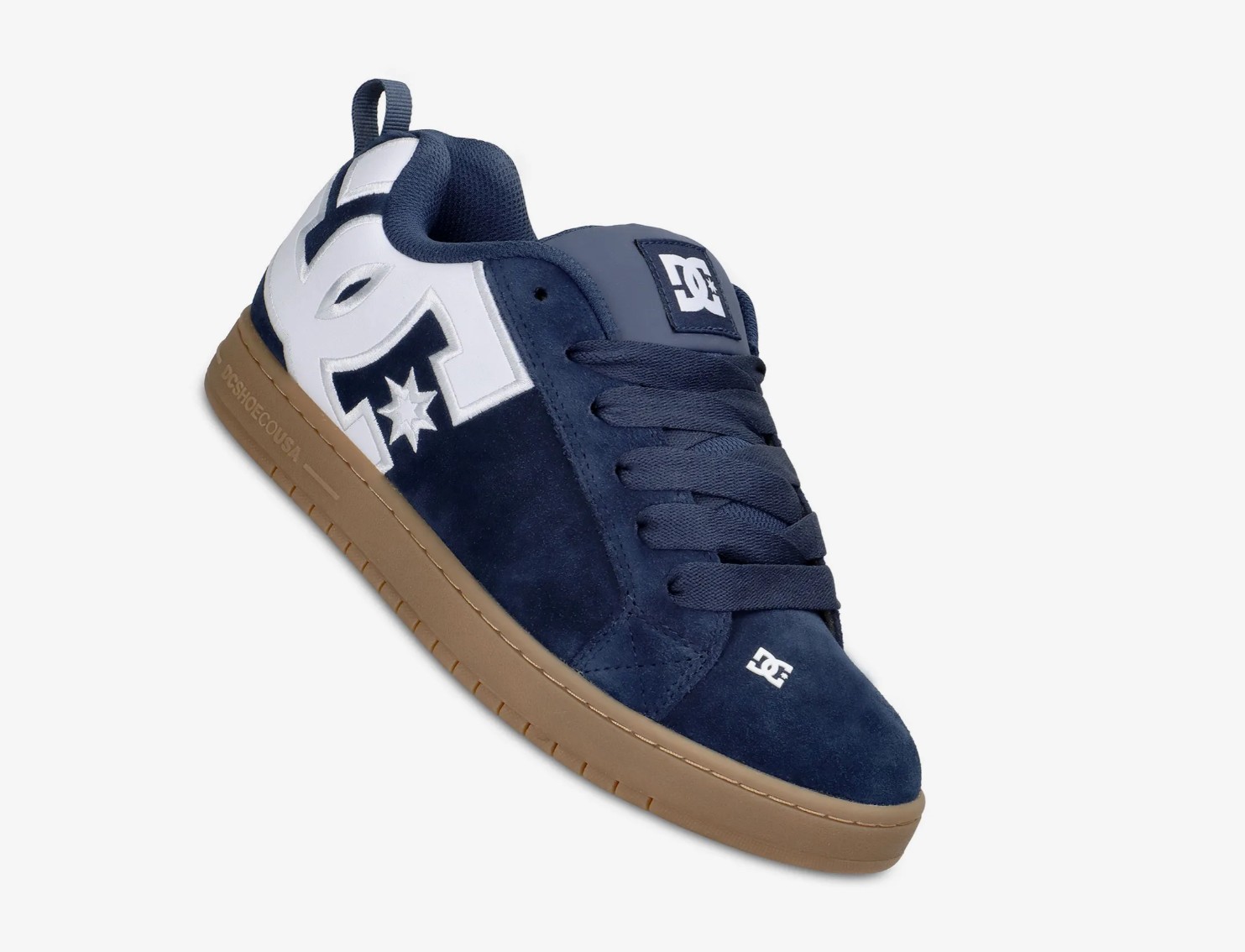 DC Court Graffik Se Navy White Gum