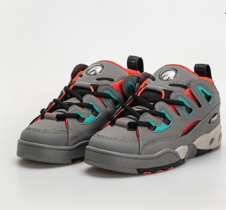 Osiris D3 E Grey Orange Turquoise