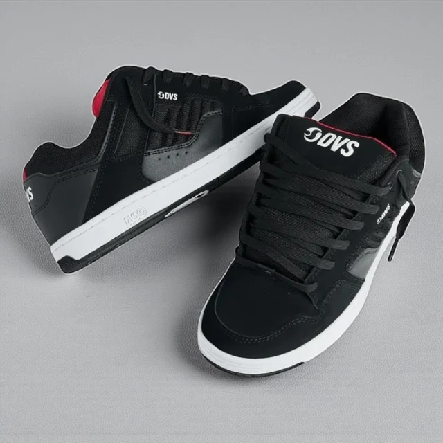 DVS Enduro Black White Red