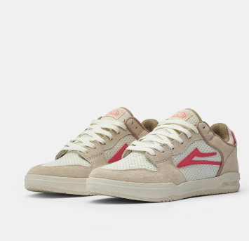 Lakai Telford Low Fog Suede Strawberry