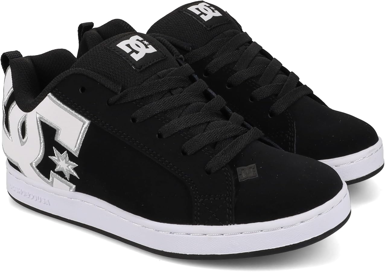 Dc Court Graffik Womens Black White